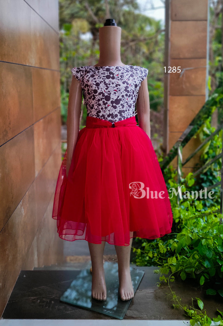 1285 Ready to dispatch: Mickey Mouse Frock