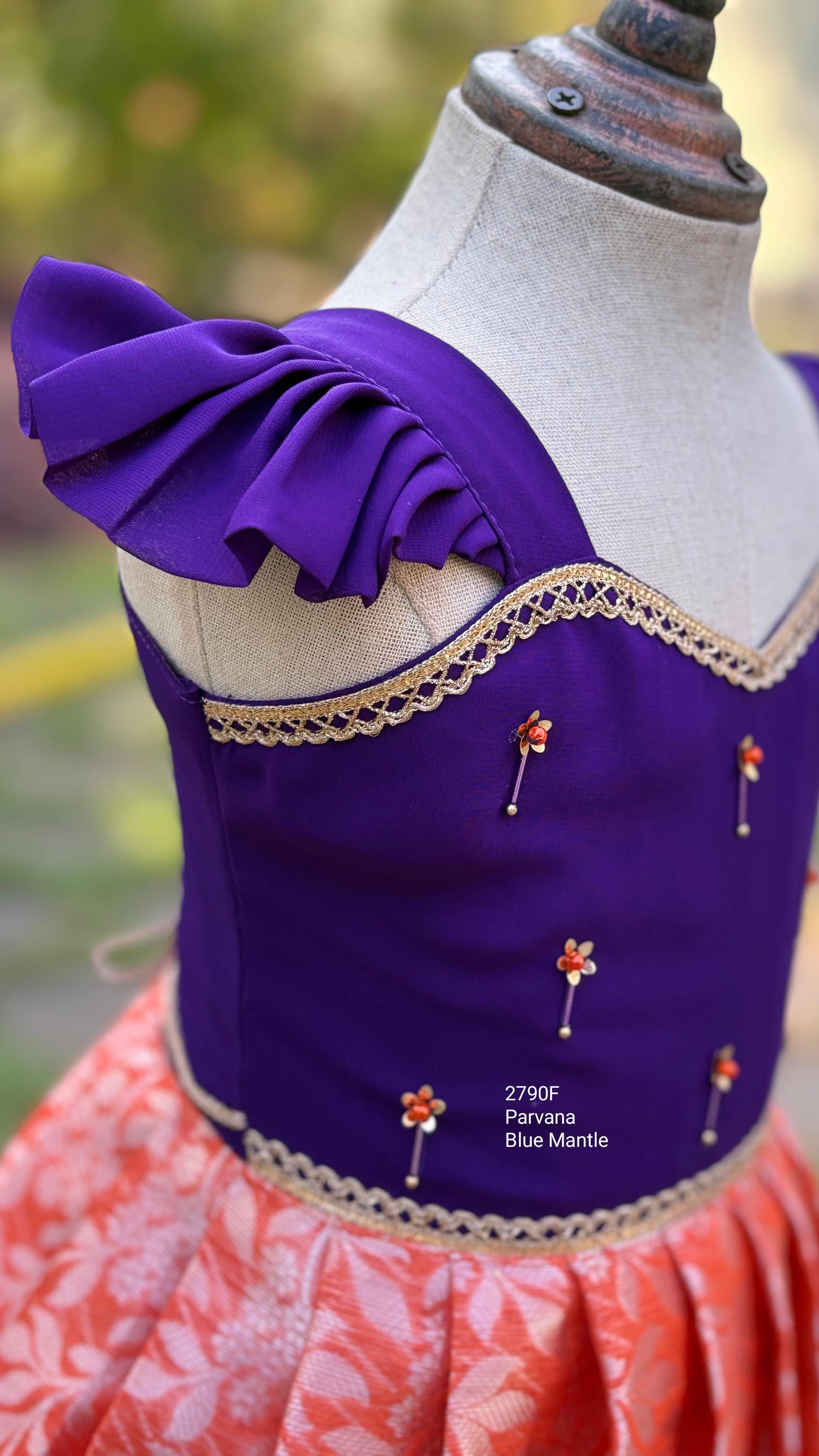 2790F - "Parvana Frock" - Ready to Dispatch