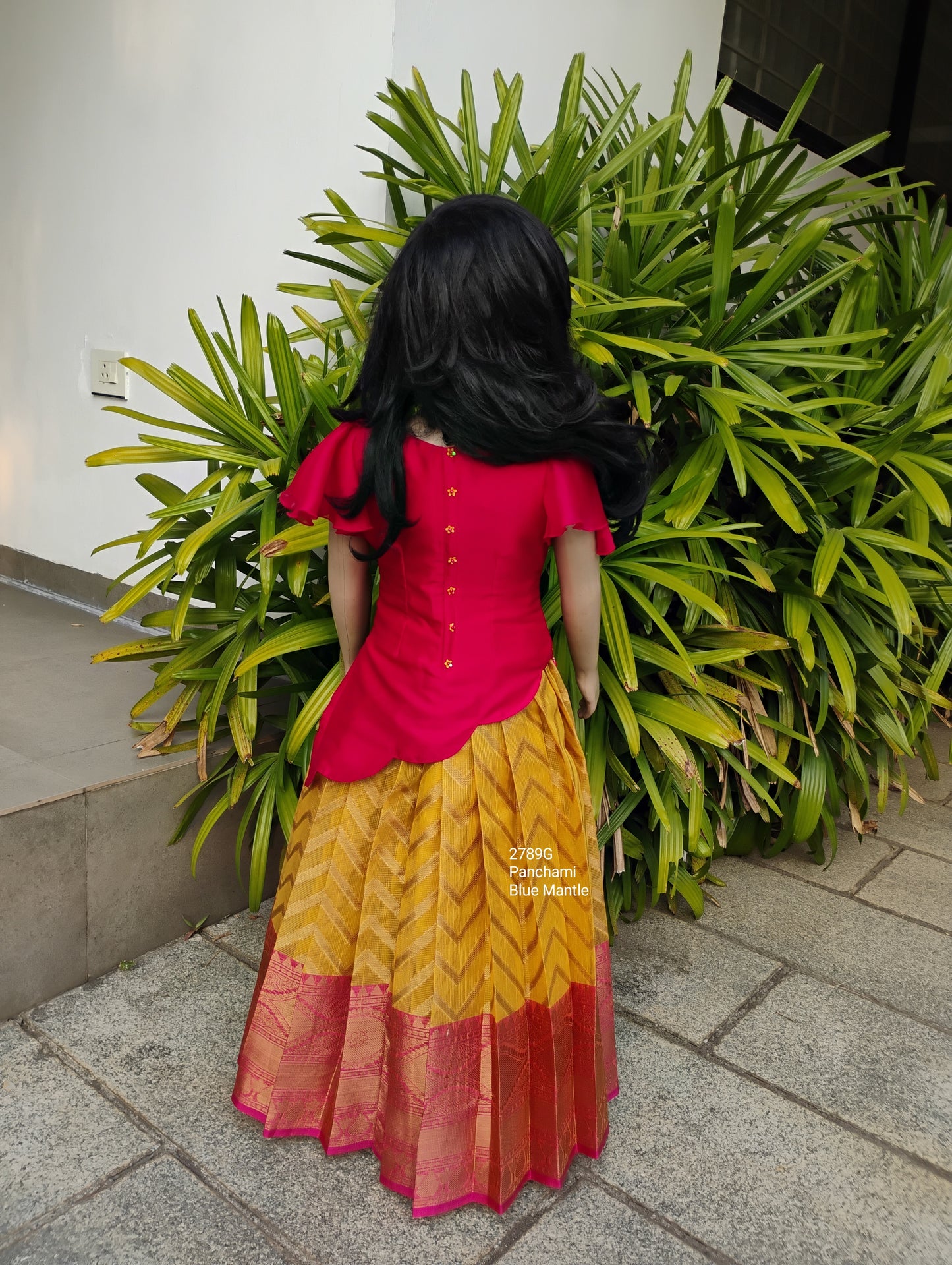 2789G: "Panchami Gown Yellow" - Sending on March 7th