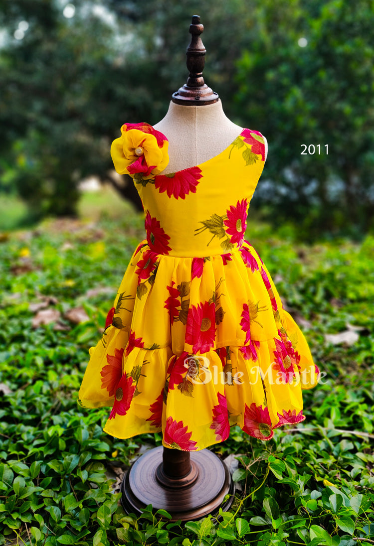 2011 Ready to dispatch: Sunflower Baby Frock