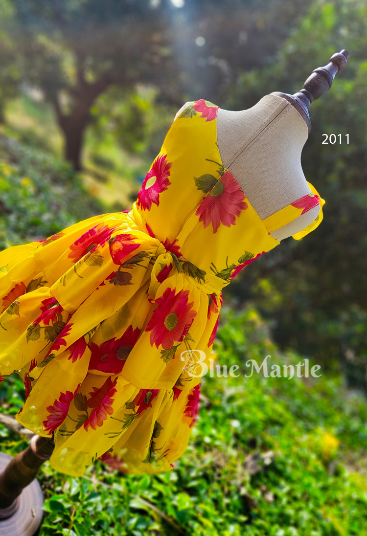 2011 Ready to dispatch: Sunflower Baby Frock