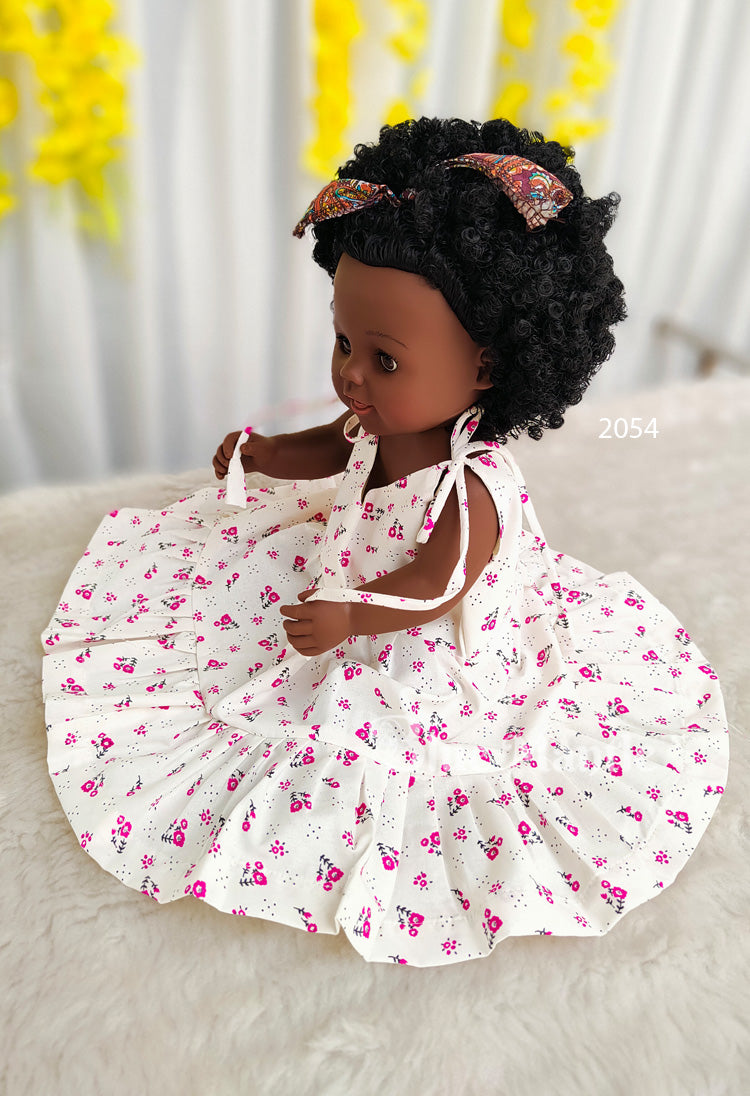 2054"RAAREERAM"Ready to Dispatch: White Baby Frock