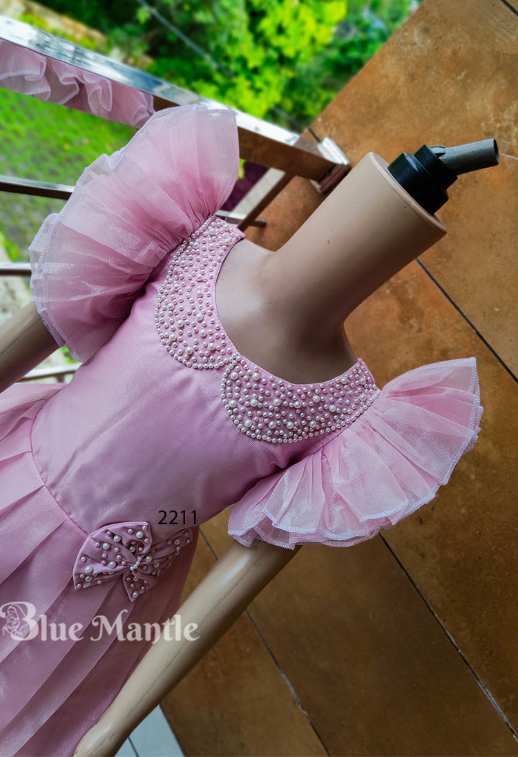 2211 Ready to Dispatch: Baby Pink frock