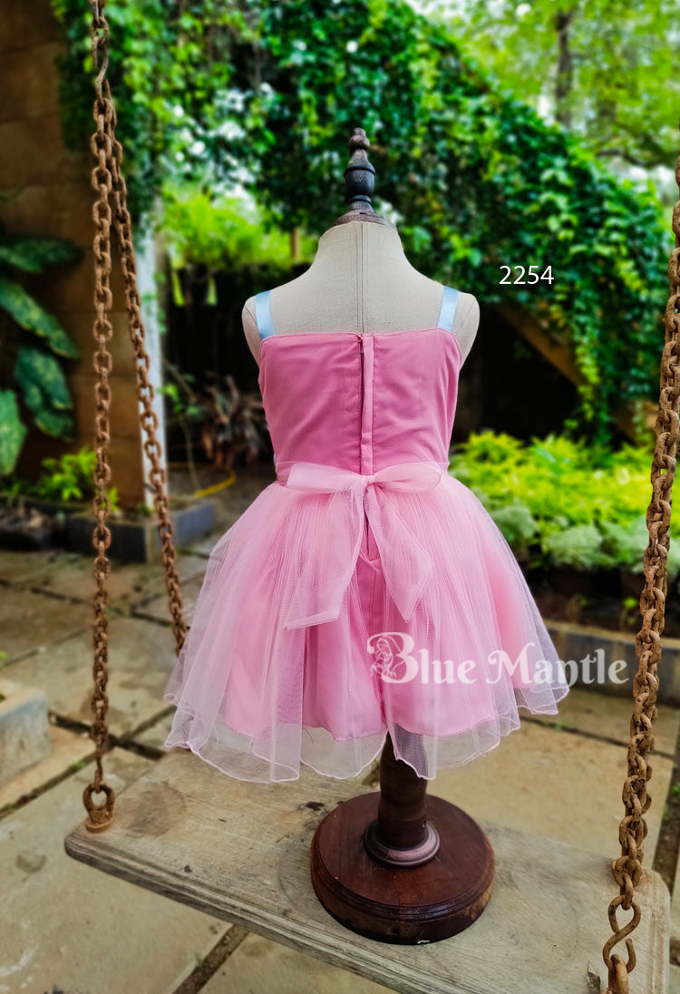 2254 Ready to Dispatch: Pink frock