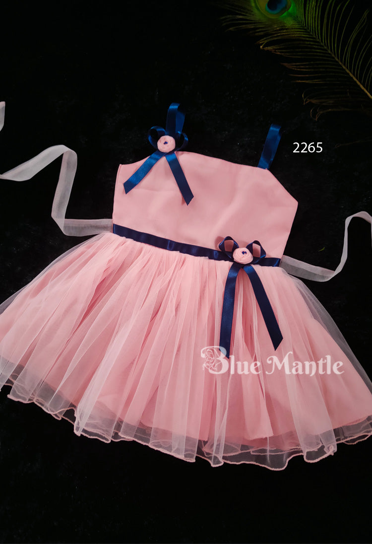 2265 Ready to Dispatch: light Pink frock