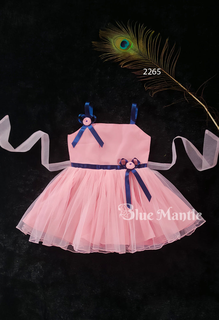 2265 Ready to Dispatch: light Pink frock