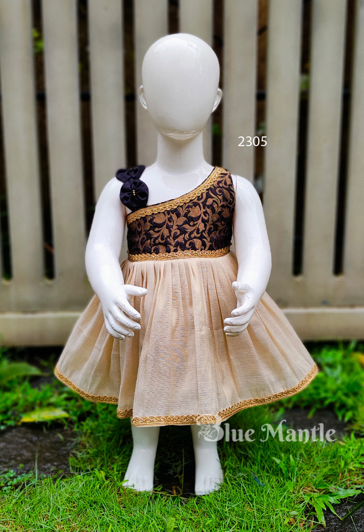 2305 Ready to Dispatch: Black frock