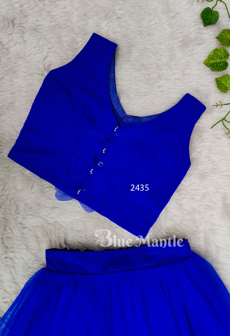 2435 Ready to Dispatch: Blue Middy and top