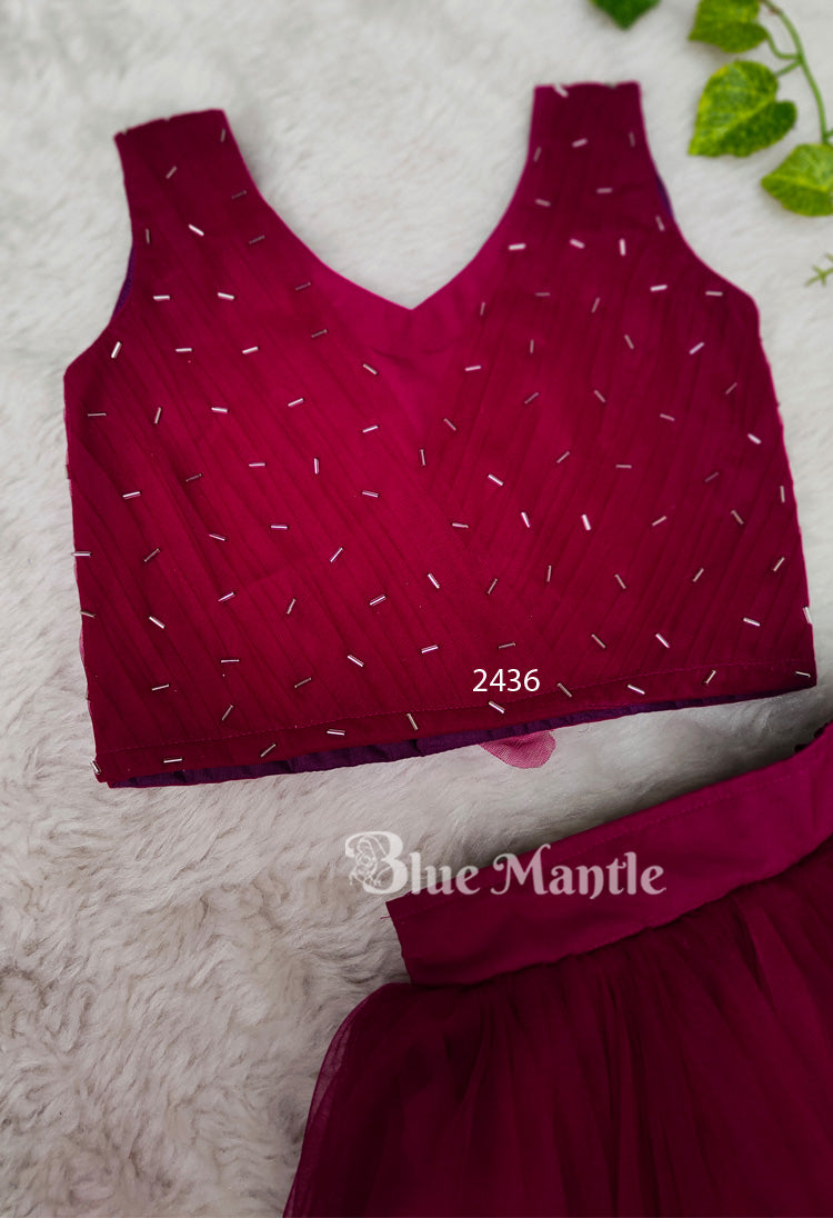 2436 Ready to Dispatch: Grape Middy and top