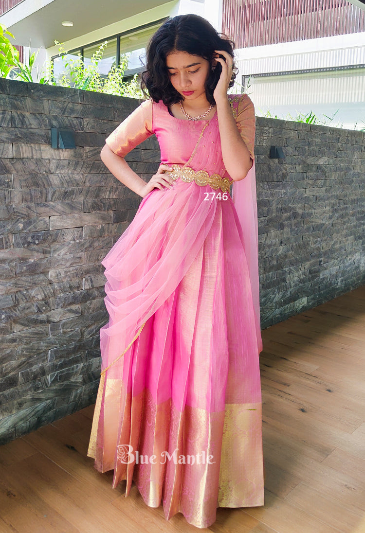 2746 Pre Order: "Rosemary" Rosegold Dhavani- Dispatch on 10-15 days