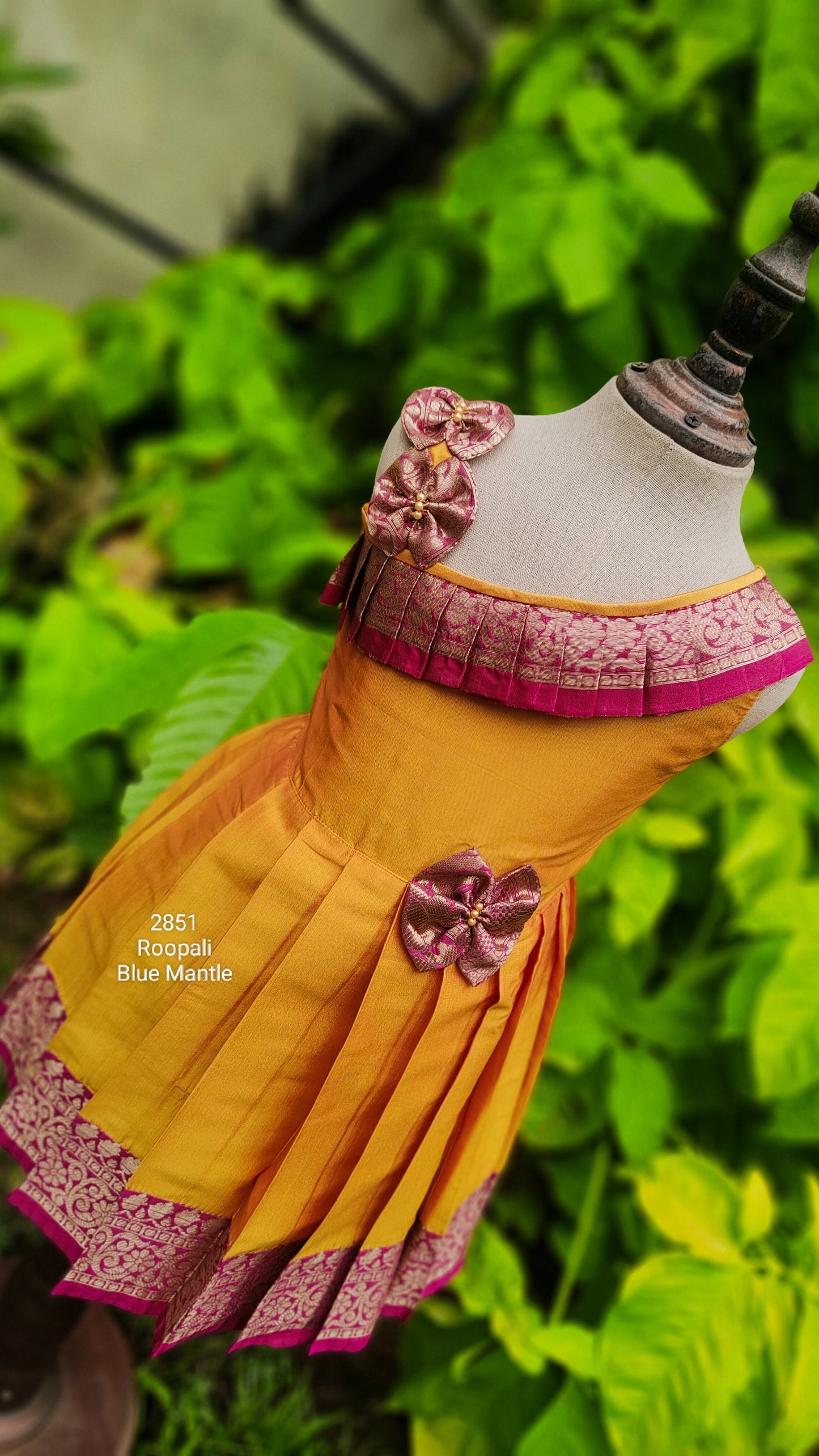 2851 : Roopali Frock-Ready to Dispatch