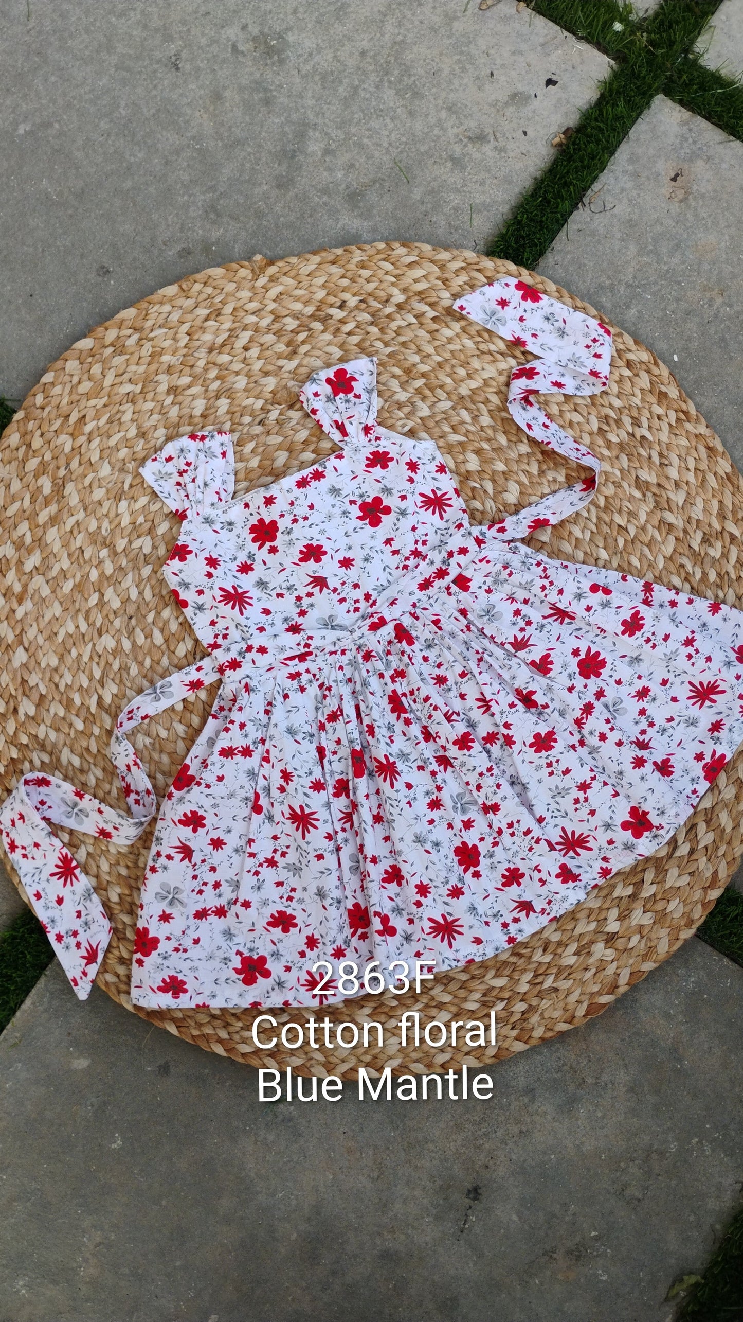 2863F: Cotton floral - Ready to Dispatch