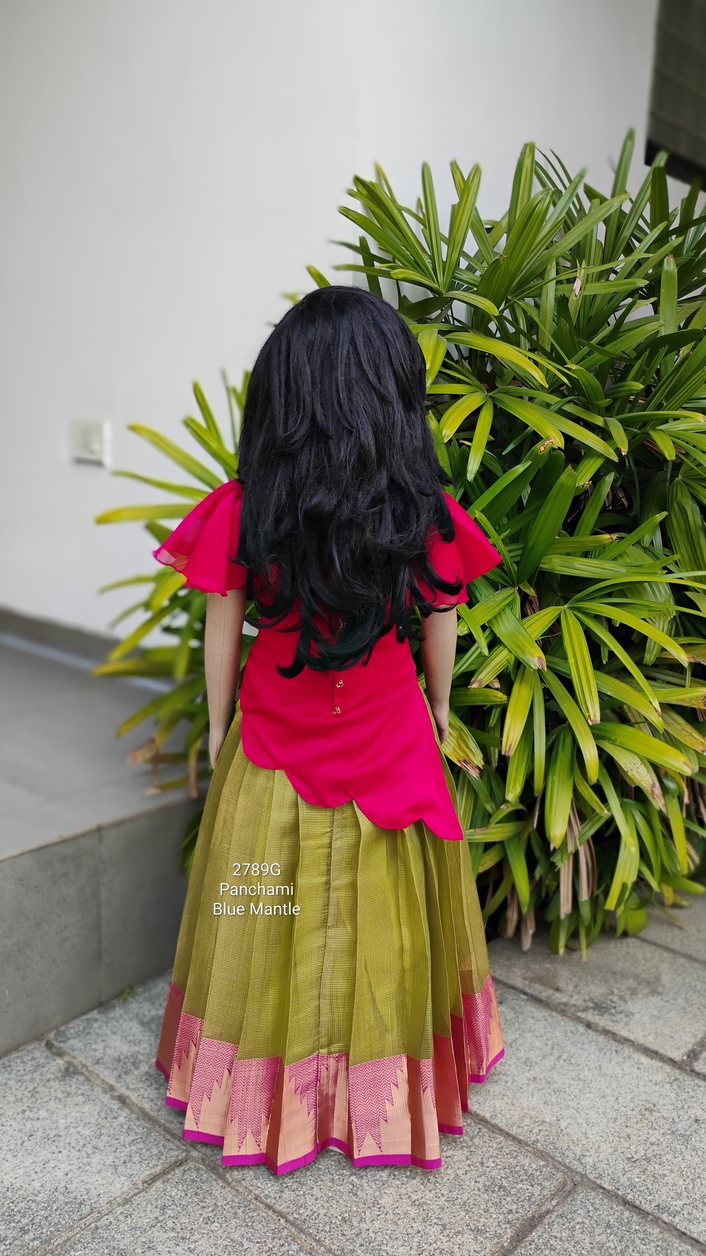 2789G: "Panchami Gown Green"- Sending on March 7th