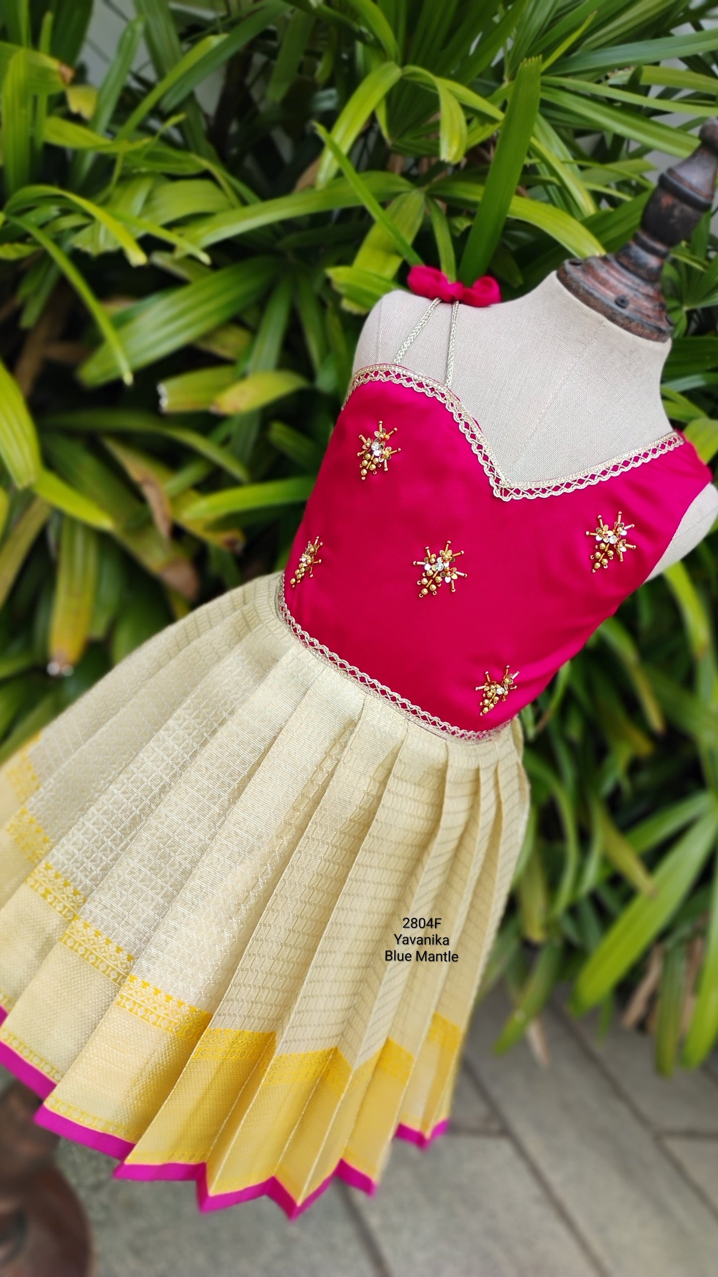 2804F: "Yavanika Frock"- Sending on Mar 16th