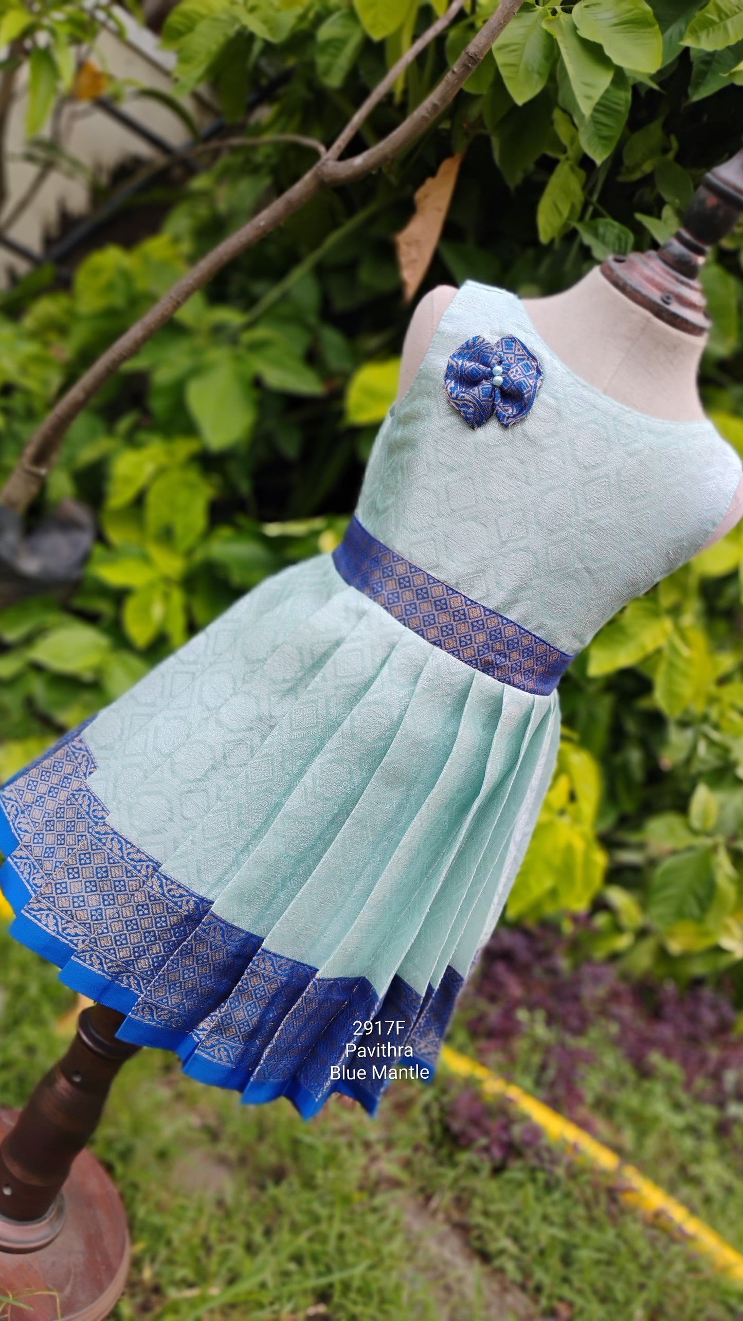 2917F: "Pavithra Frock" - Ready to Dispatch