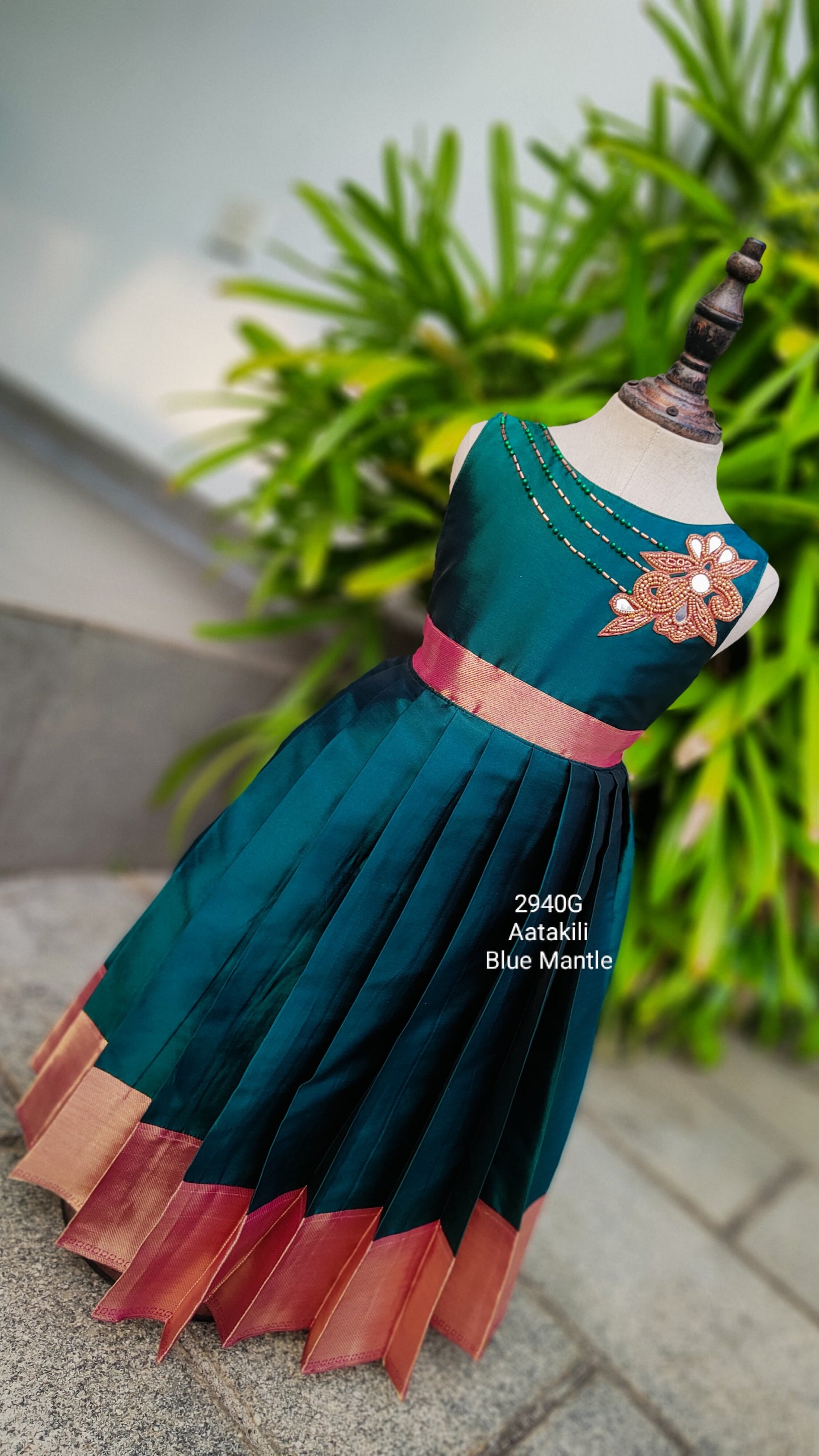 2940G: "Aatakili Gown"-Ready to Dispatch