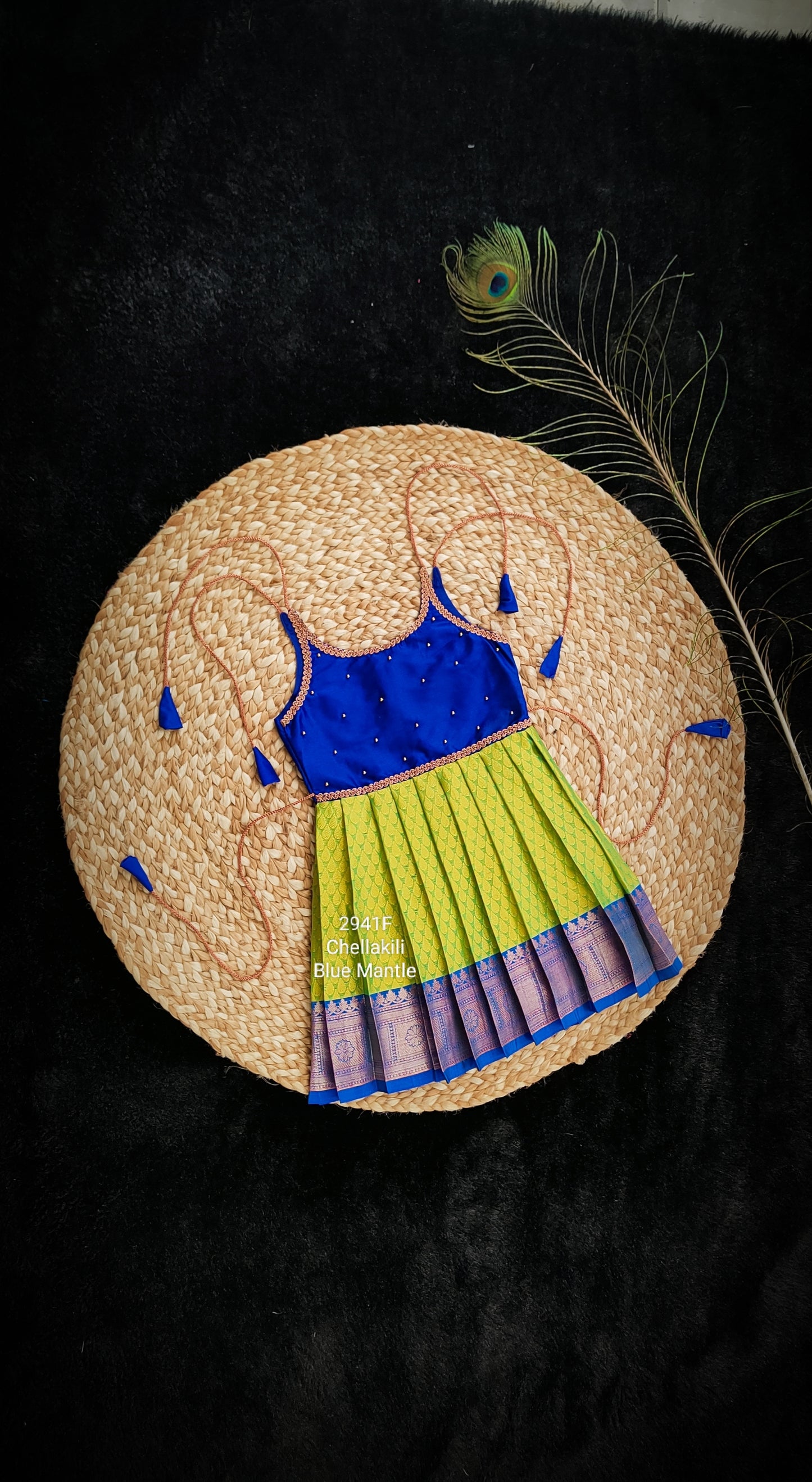 2941F: "Chellakili Frock" - Ready to Dispatch