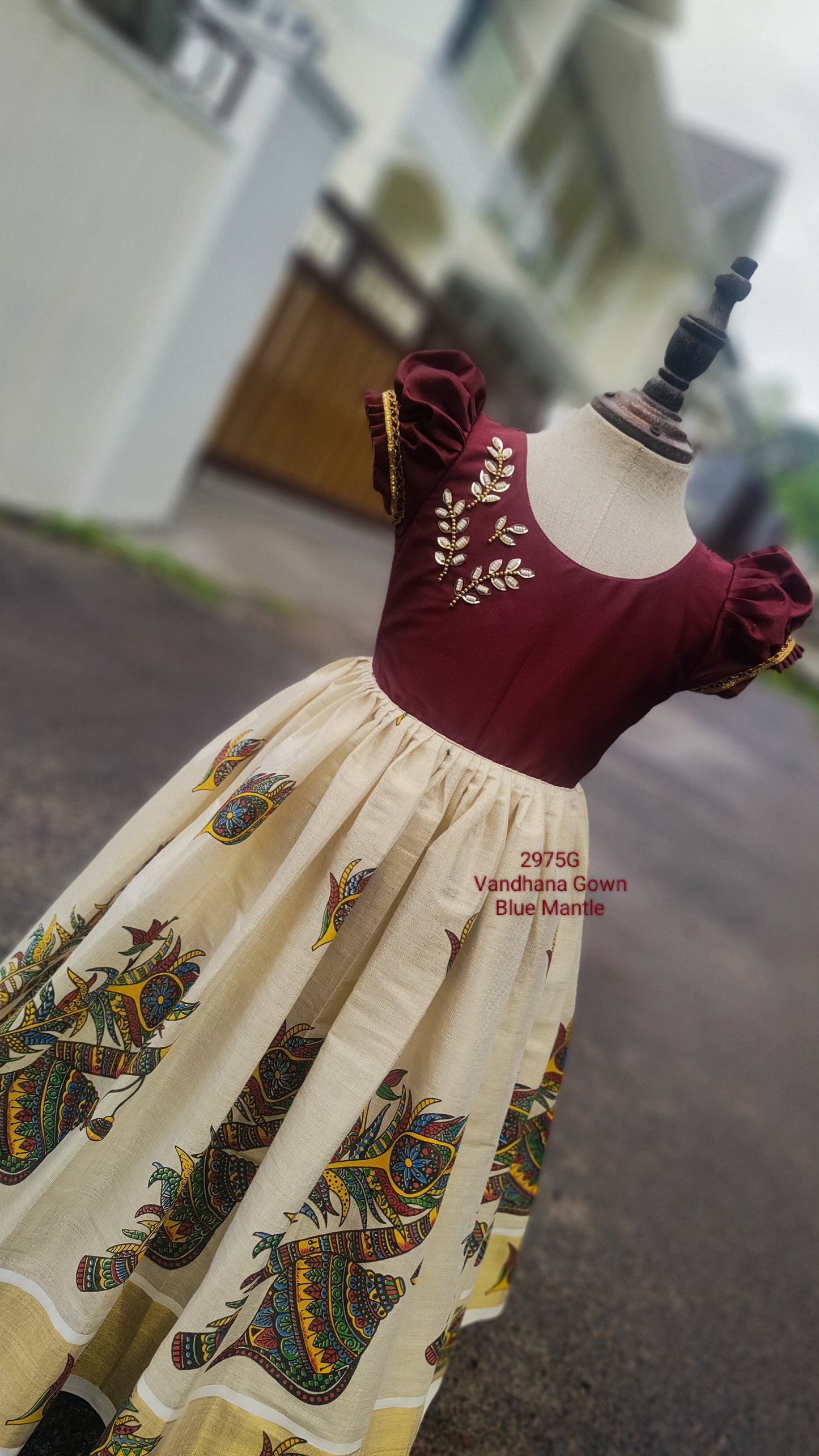 2975G - "Vandhana Gown" - Sending in 4-6 days