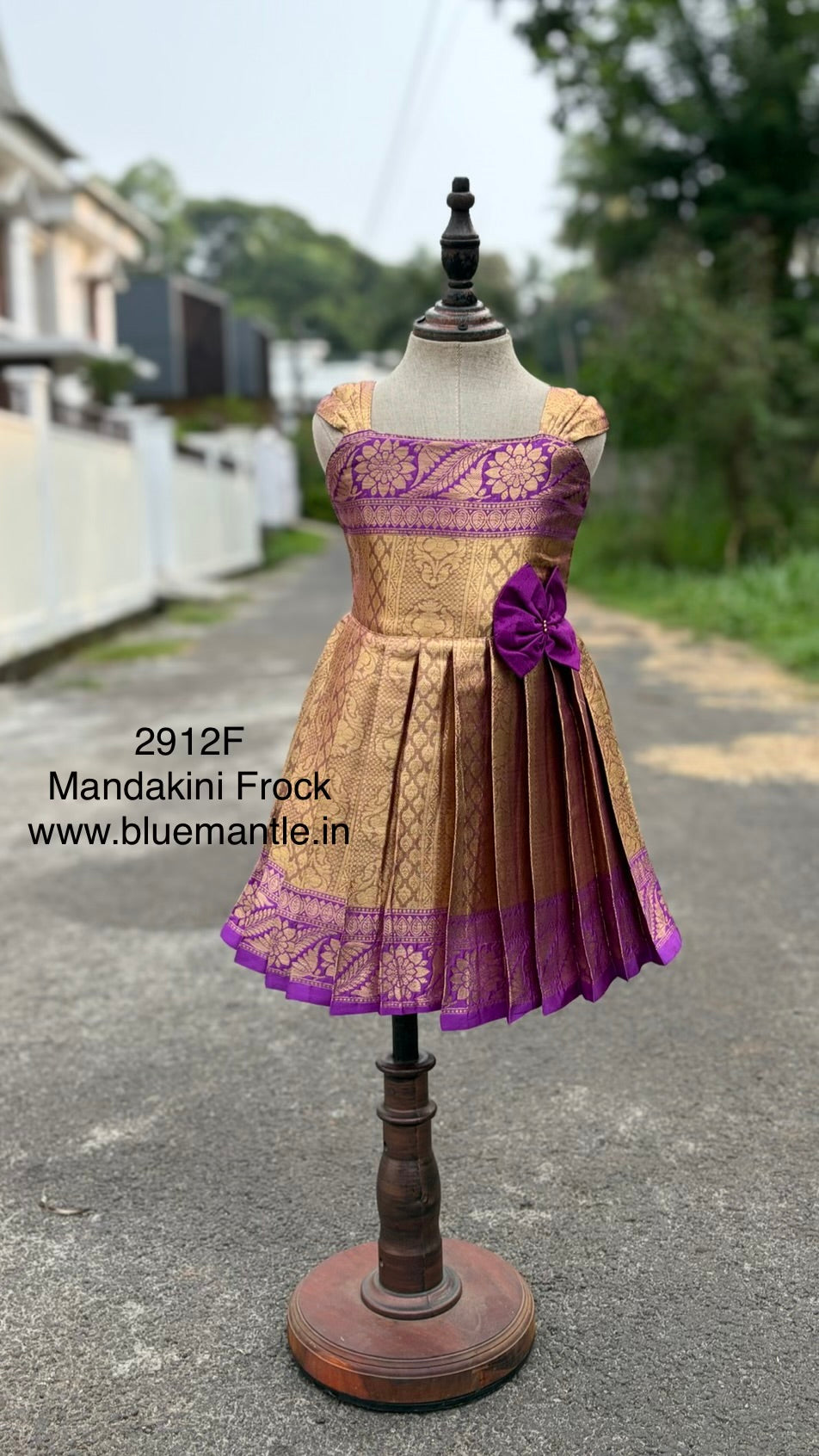 2912F: "Mandakini Frock"-Sending on October 30