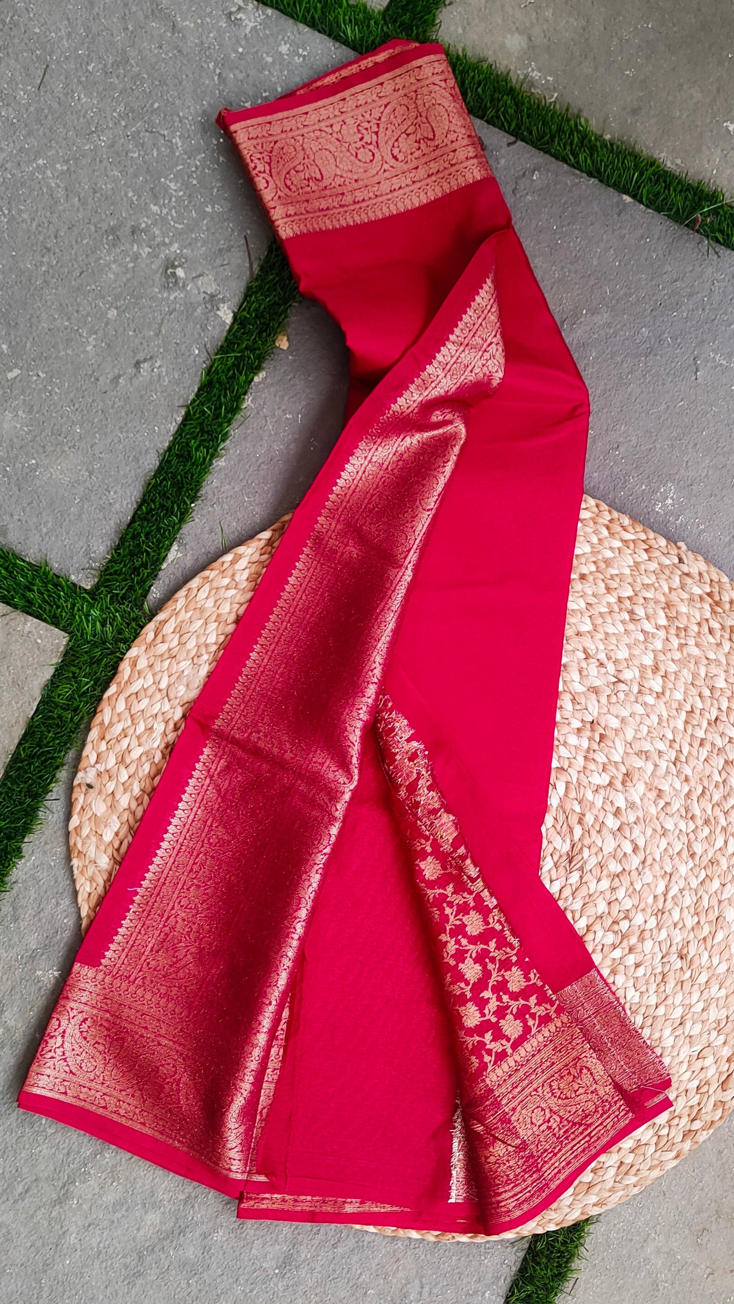 2853: 'Yasodha' - Chilly Red