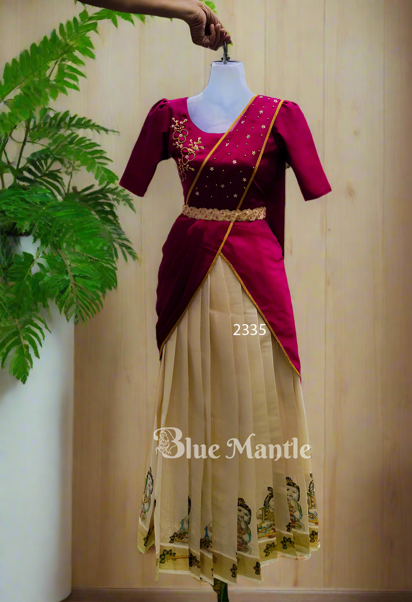 2335 Ready to Dispatch: Grape wine mural Dhavani