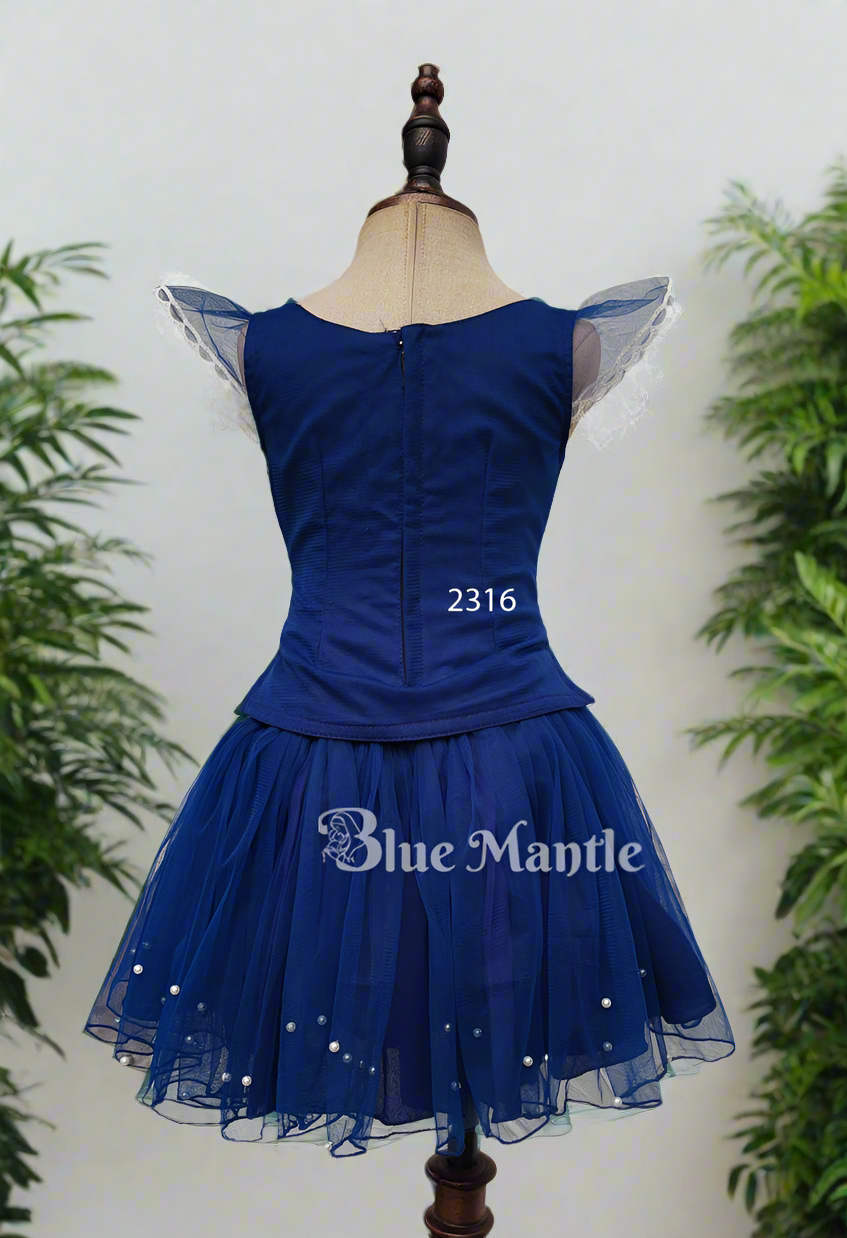 2316 Ready to Dispatch: Blue Midi & Top
