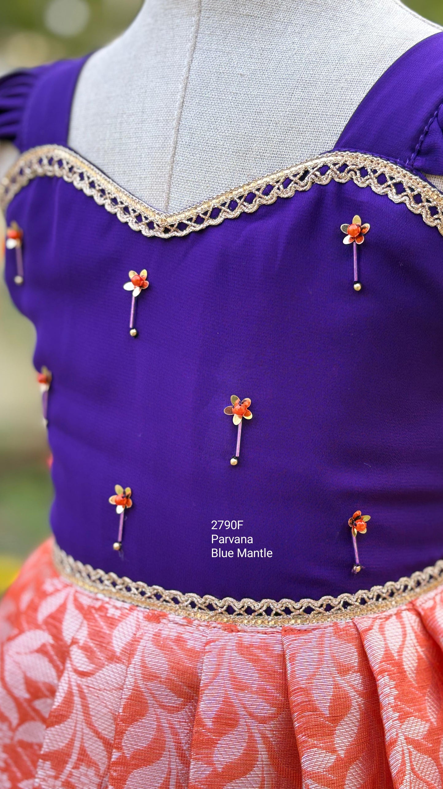 2790F - "Parvana Frock" - Ready to Dispatch