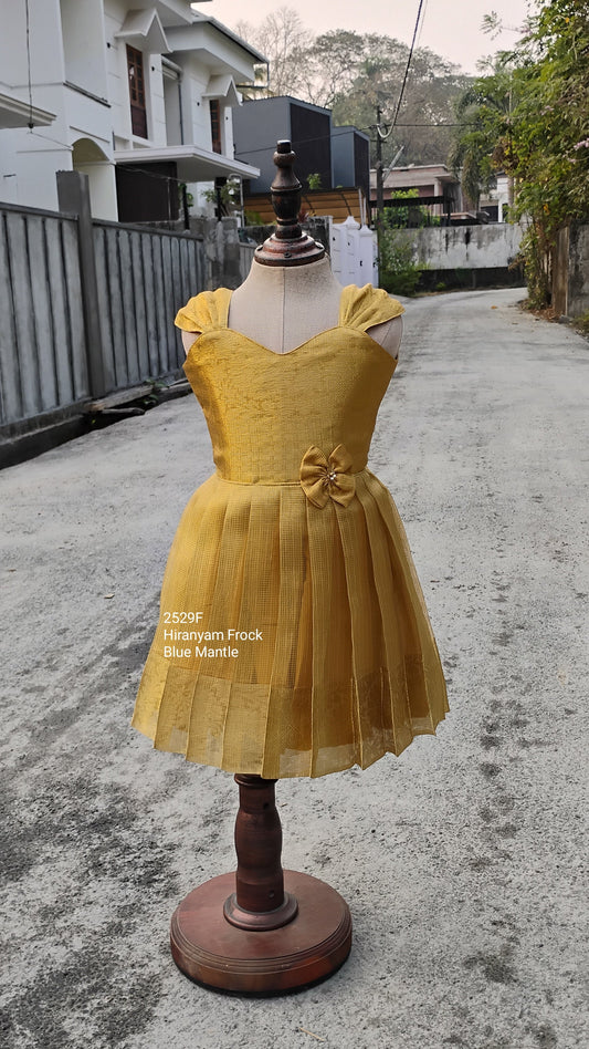 2529F:" Hiranyam Frock"- Sending on Feb 3rd