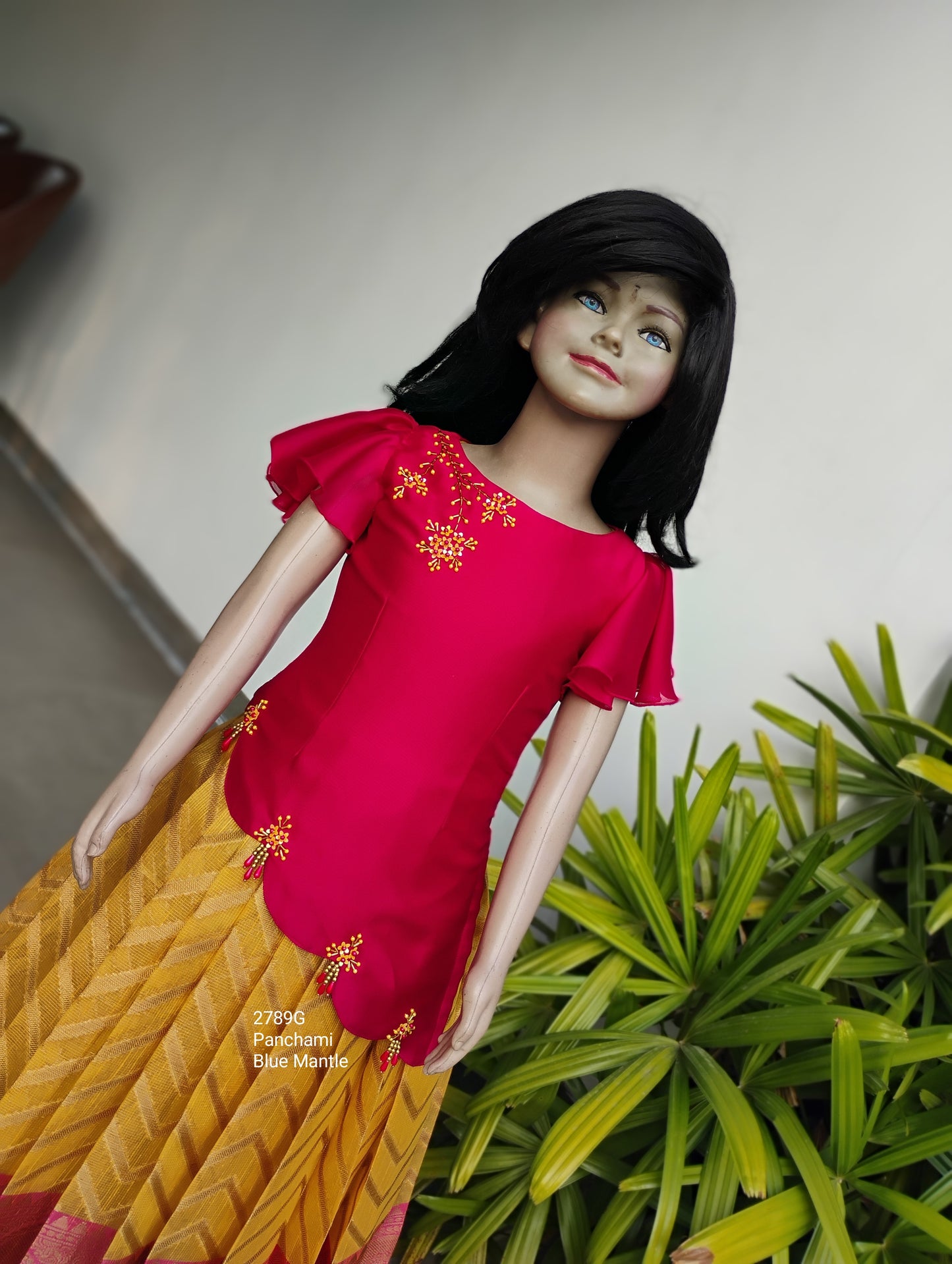 2789G: "Panchami Gown Yellow" - Sending on March 7th