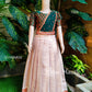 1920 Ready to Dispatch: Green & Off-White and Bronze Little Dhavani