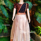 1921 Ready to Dispatch: Black & Off-White and Bronze Little Dhavani