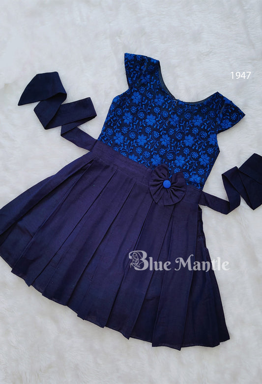 1947 Ready to Dispatch: Navy Blue Frock
