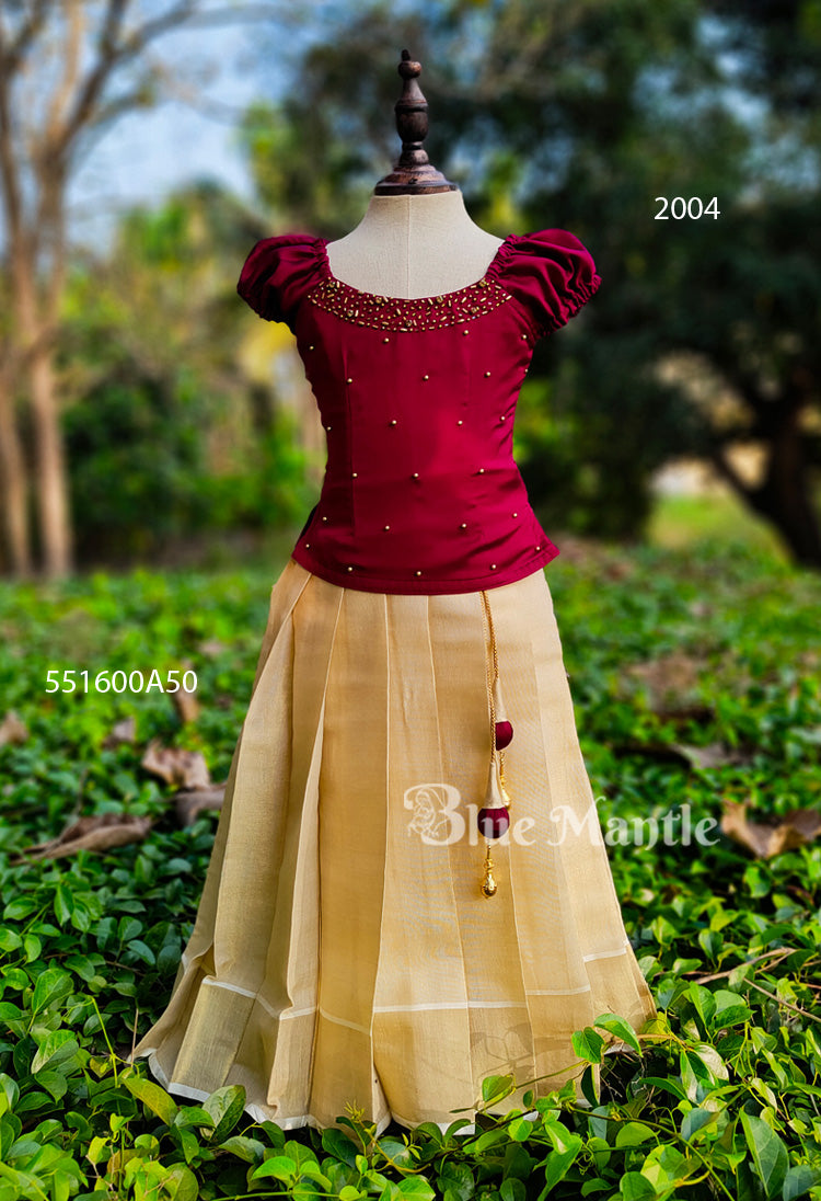 2004 Ready to Dispatch: Grape Blouse & Golden Skirt