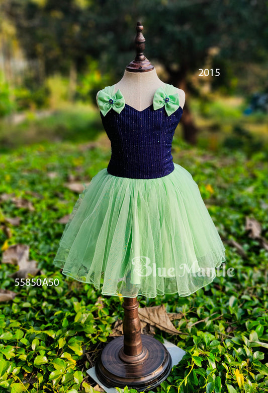 2015 Ready to Dispatch: Royal Blue and Green Blouse and Middy