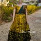 2148 Ready to Dispatch: Yellowish green Gown with Dupatta