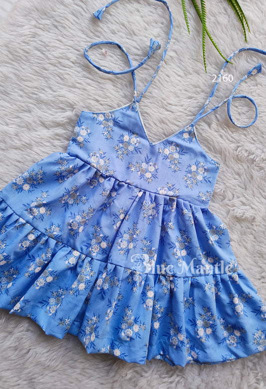 2160 Ready to dispatch: ashblue Baby Frock