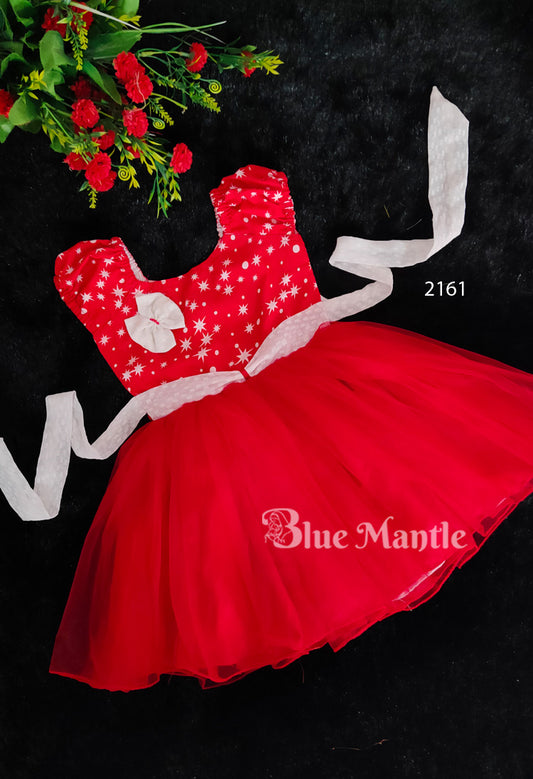 2161 Ready to Dispatch: Red Frock