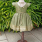 2477B Ready to Dispatch: Blooming Pastel Green Frock