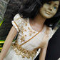 2478 Ready to Dispatch: Offwhite Gown with Duppatta ''VanaJyolstna''