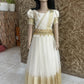 2478C Ready to Dispatch: Offwhite Gown with Duppatta