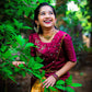 2742 Pre order: "Anuradha" Grape wine mural Dhavani - may 22