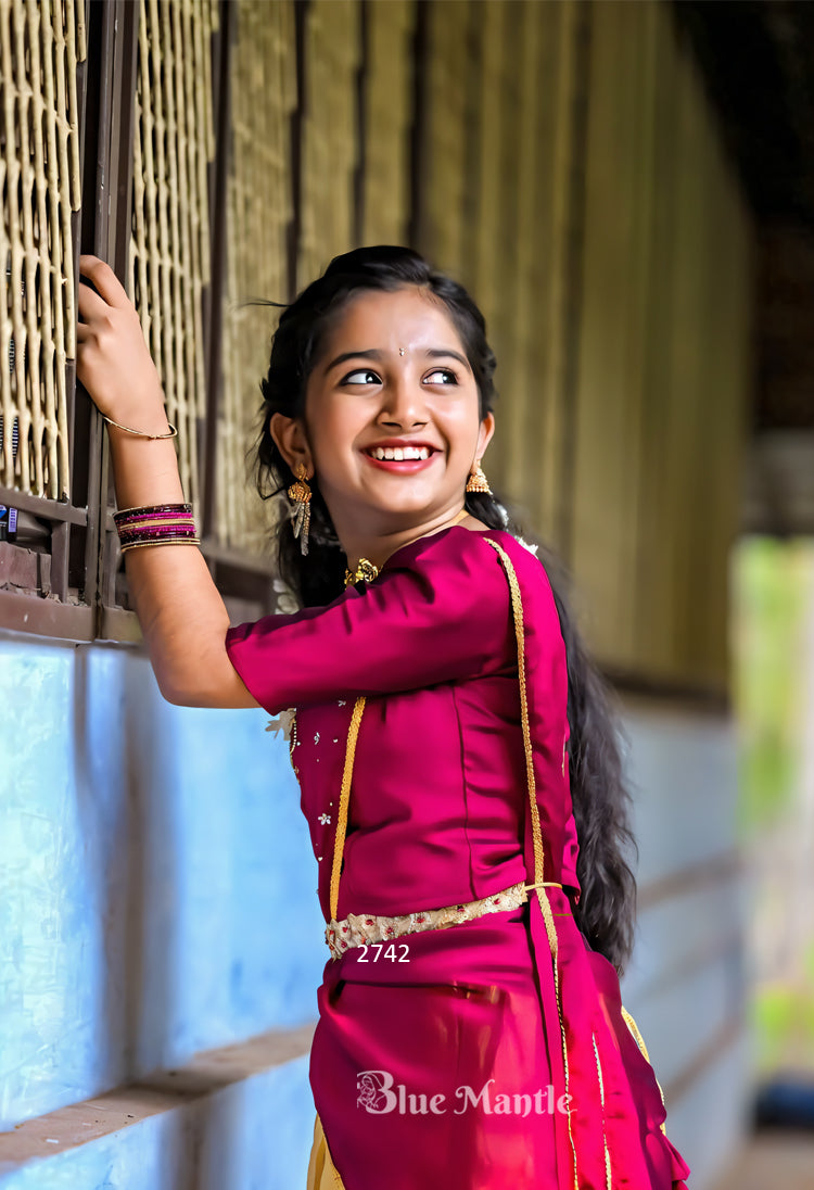 2742 Pre order: "Anuradha" Grape wine mural Dhavani - may 22