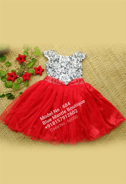 1285 Ready to dispatch: Mickey Mouse Frock
