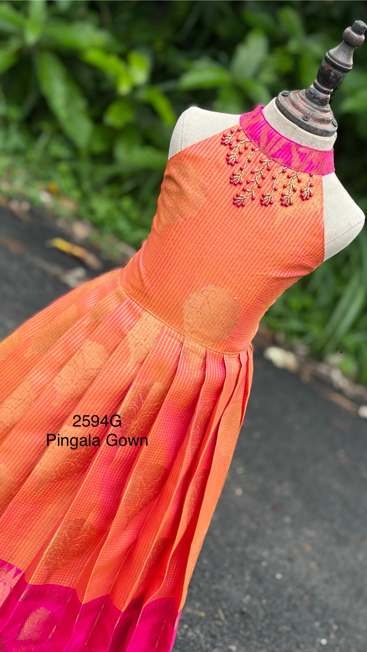 2594G: "Pingala Gown"- Sending on july 29