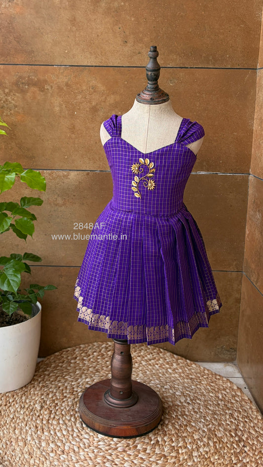 2848AF: "Violet Frock"-Ready to Dispatch
