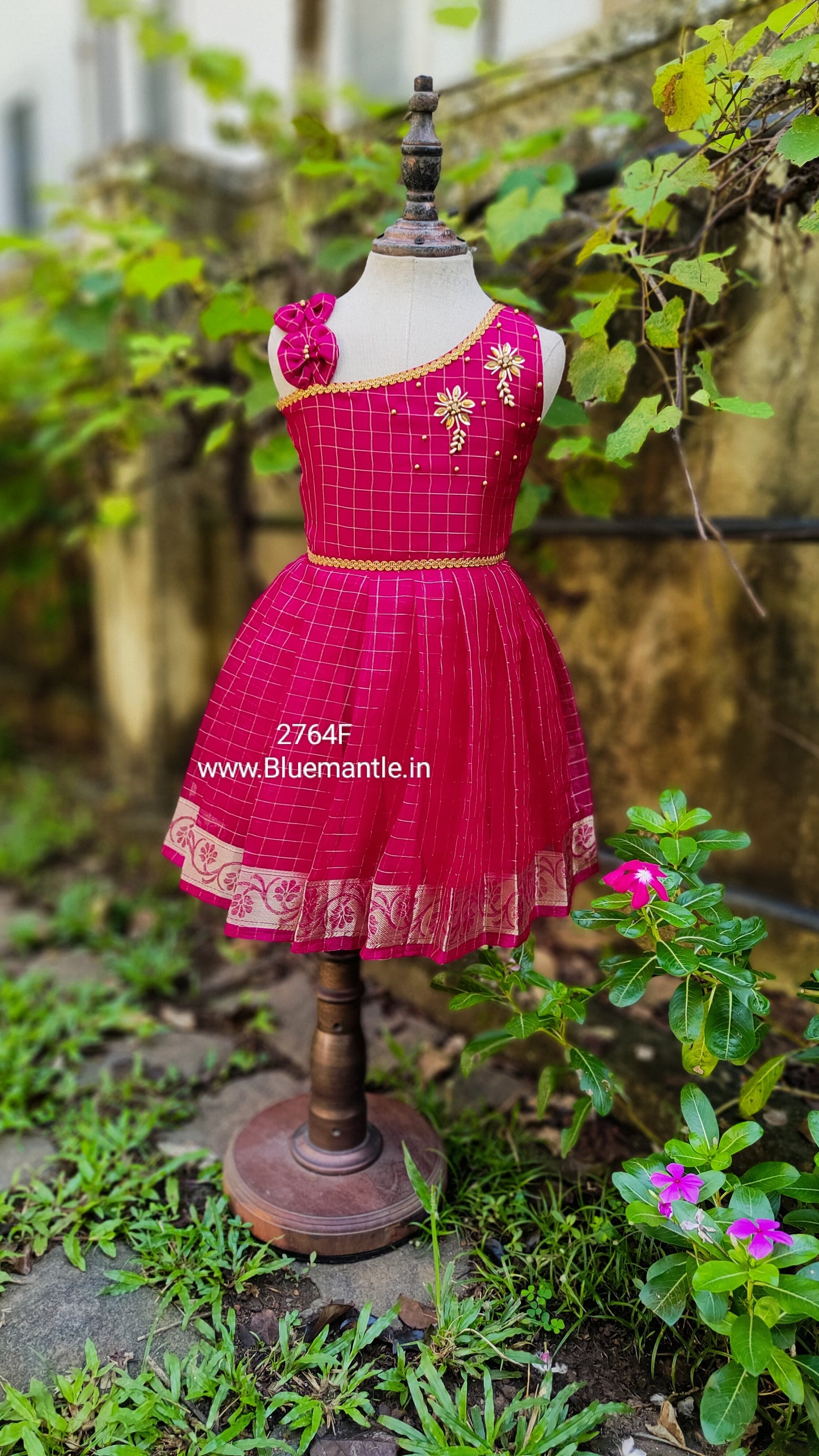 2764F - Alamelu Frock - Ready to Dispatch