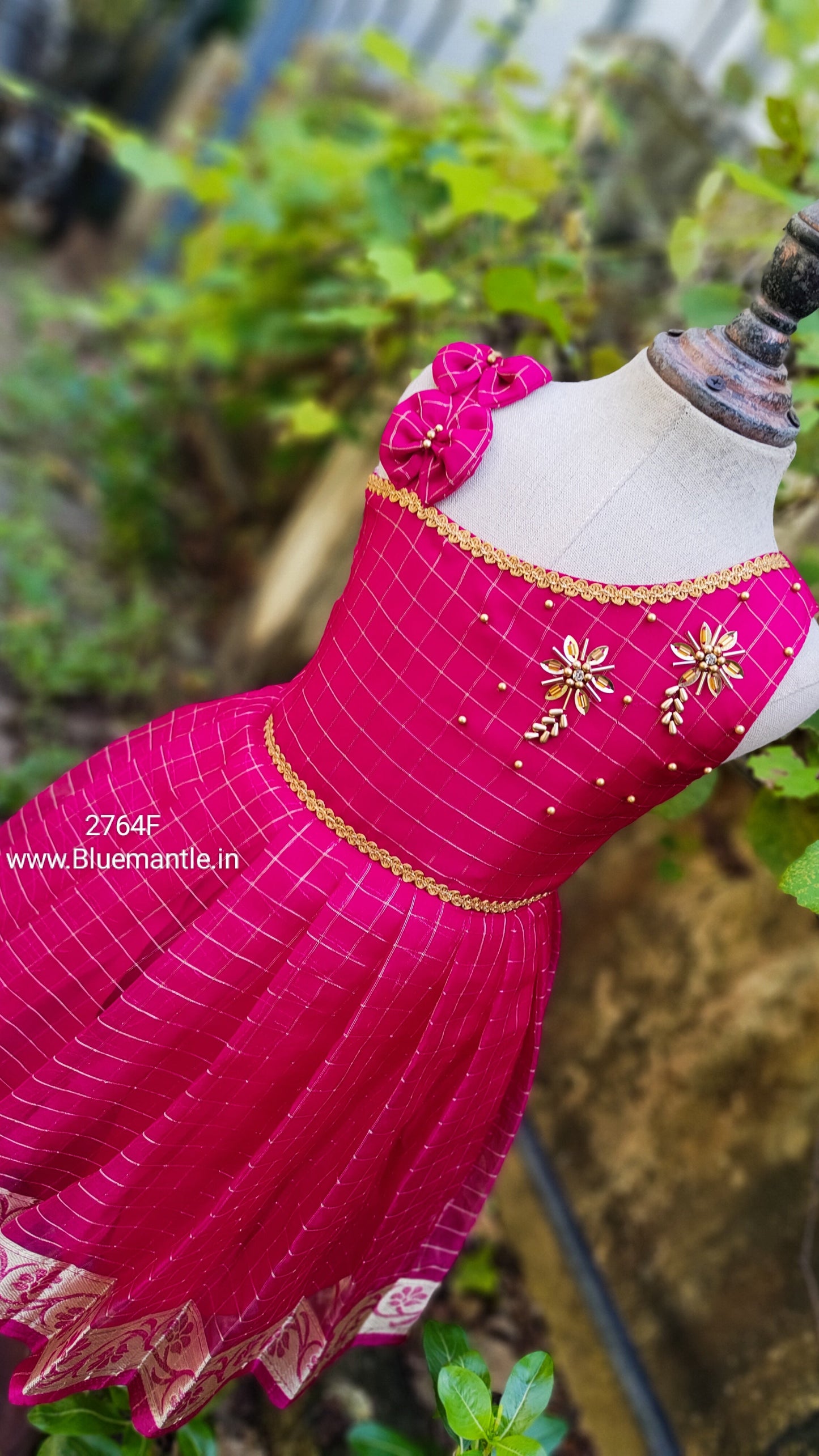 2764F - Alamelu Frock - Ready to Dispatch