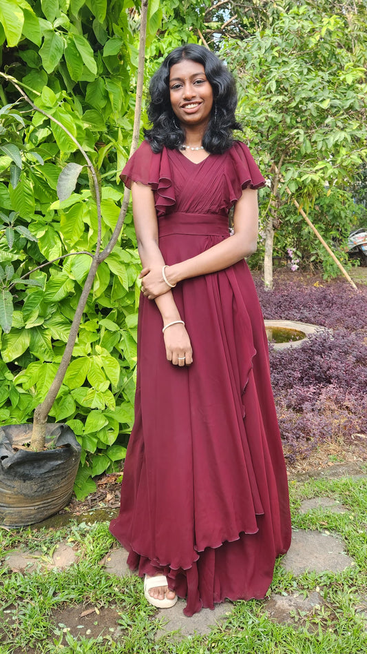 2869G: "Monalisa Coffee Brown" - Dispatch on 10-15 days