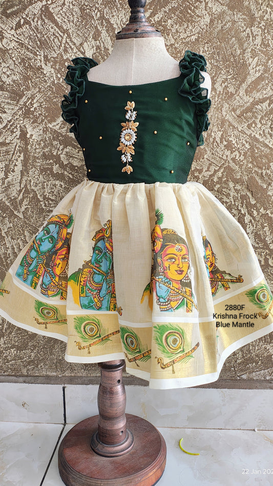2880F: "Krishna Frock"- Ready to Dispatch