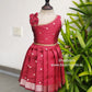 2887F: Shobhana Red Frock - "Small damage, Big discount"